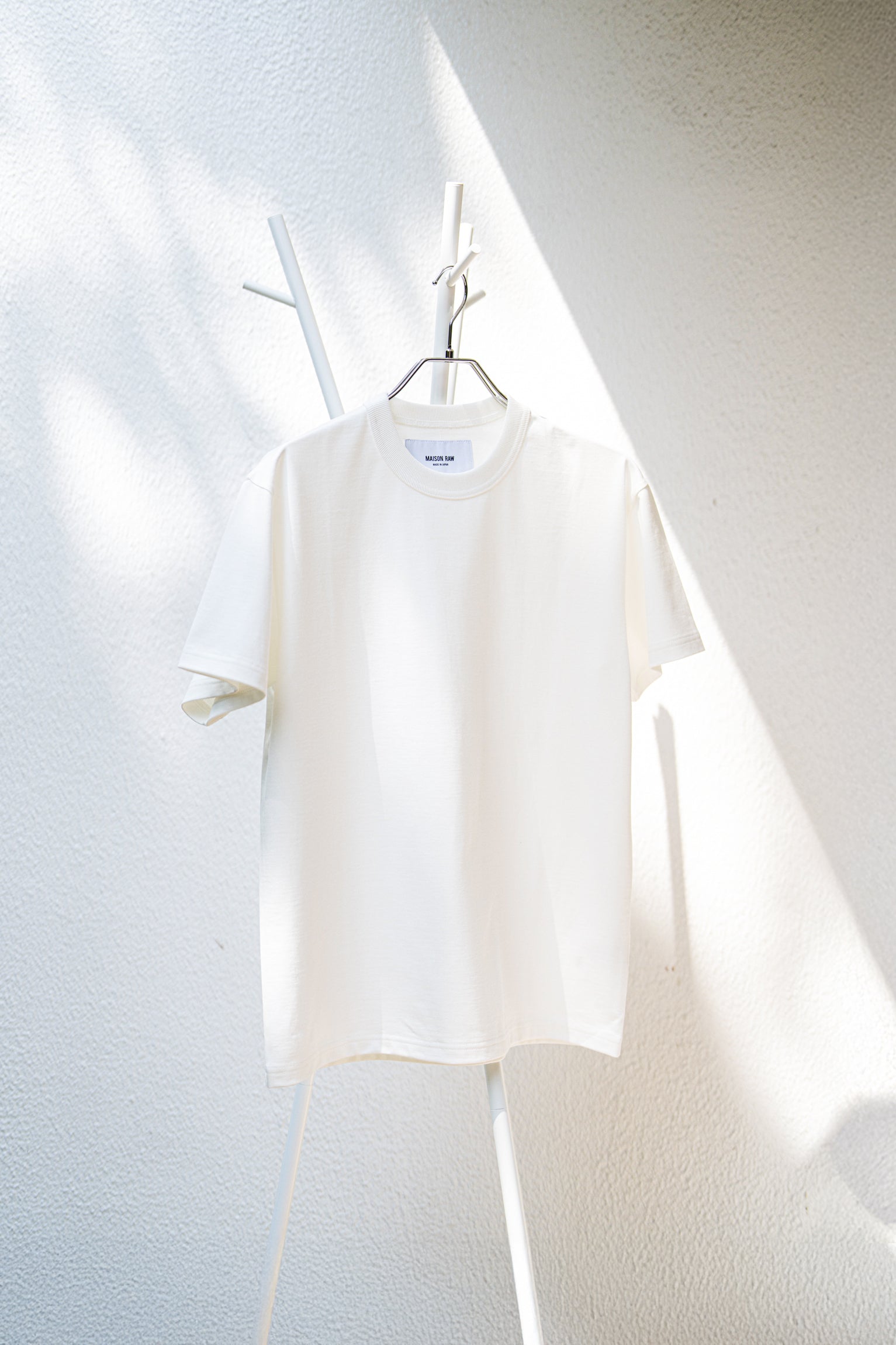 Raw-Tee White